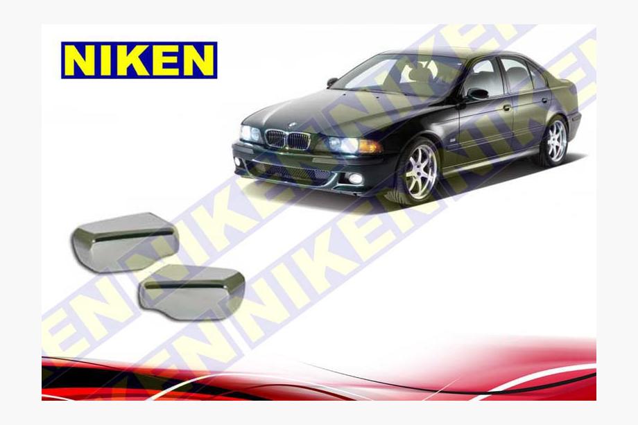 BMW 5-serie E39 1996–2003 Spegelkåpor (2 st, plast) Image