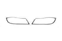 BMW 3-serie E90/E91 2005–2011 Strålkastaröverdrag (2 st, plast) foto 3