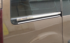 Peugeot Partner Tepee 2008–2018 Lister i rostfritt stål för skjutdörrar (4 st) Carmos - turkiskt stål foto 2