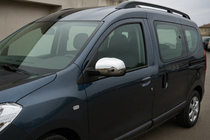 Renault Dokker 2013–2022 Kromade spegelkåpor (2 st, ABS) foto 1