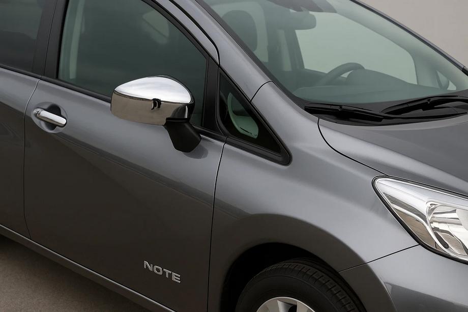 Nissan Note 2012–2020 Kromade spegelkåpor (2 st, ABS) Image