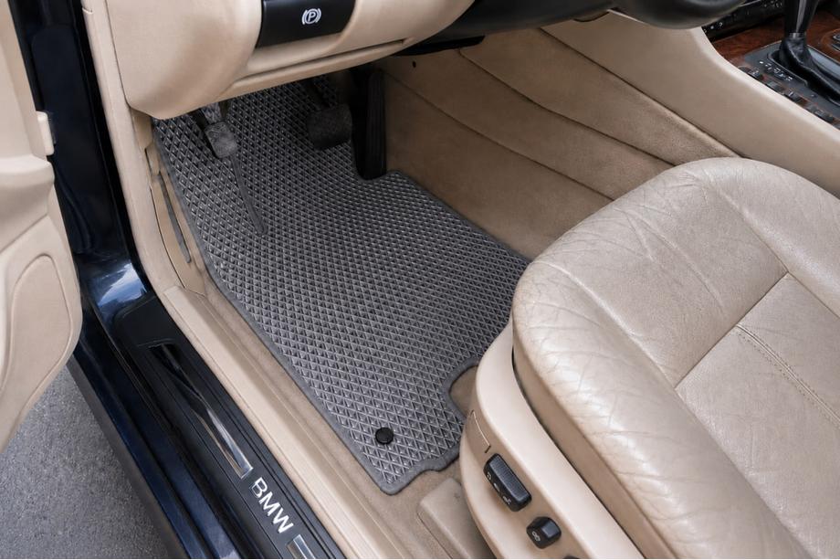 BMW 7-serien E38 1994–2001 Bilmattor (EVA, grå) Image