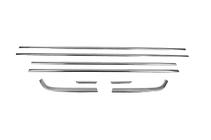 Hyundai Bayon 2021– Nedre fönsterlister (8 st, rostfritt stål) Carmos - turkiskt stål foto 2