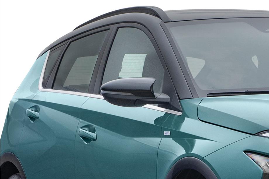 Hyundai Bayon 2021– Nedre fönsterlister (8 st, rostfritt stål) Carmos - turkiskt stål Image