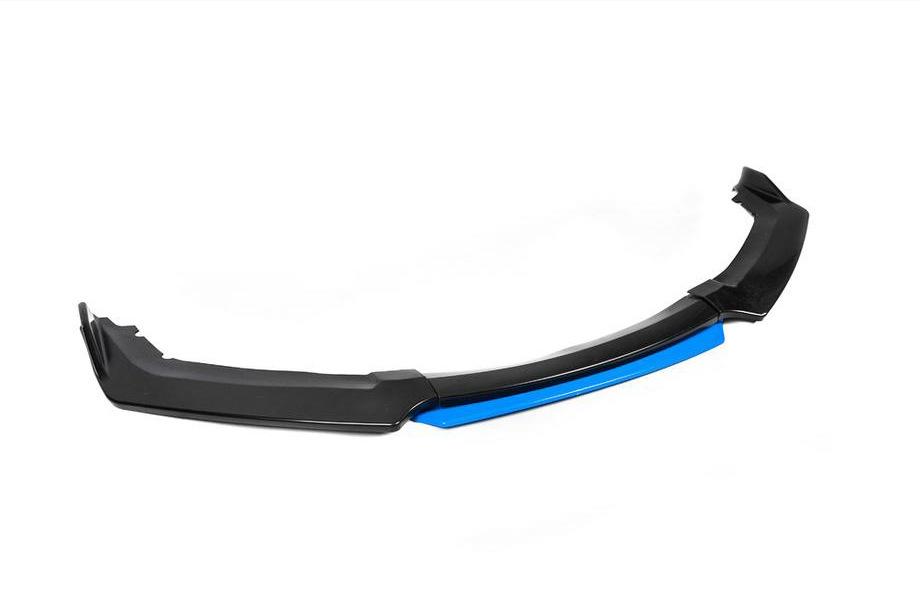 Universell främre läppspoiler Niken Blue (ABS) Foto 5