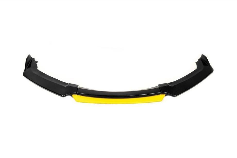 Universell frontläpp spoiler Niken Yellow (ABS) Foto 1