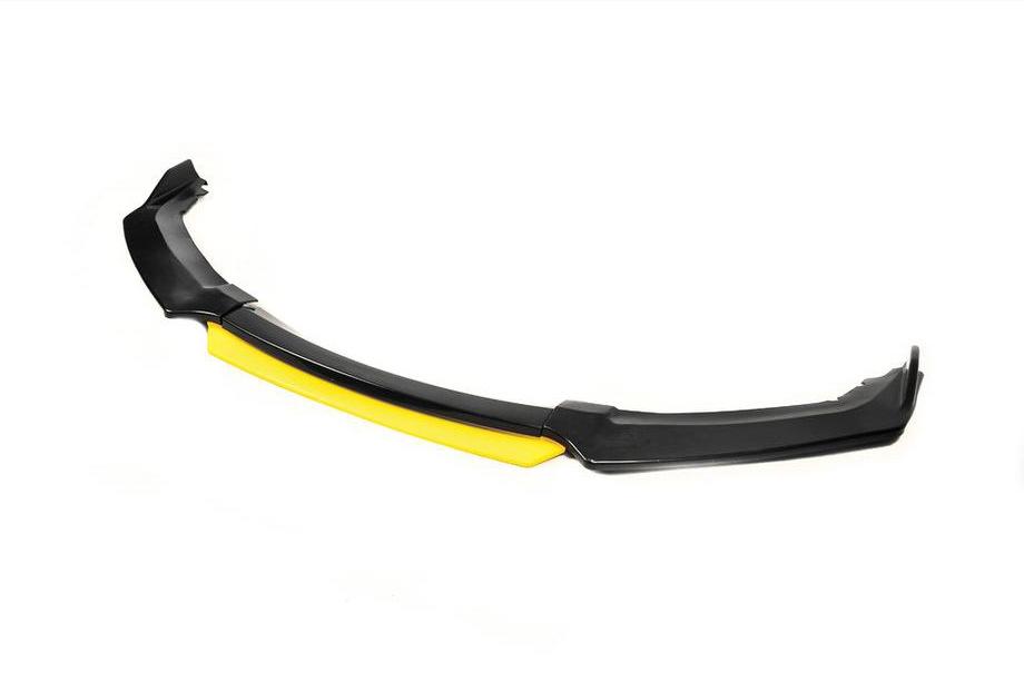 Universell frontläpp spoiler Niken Yellow (ABS) Foto 3