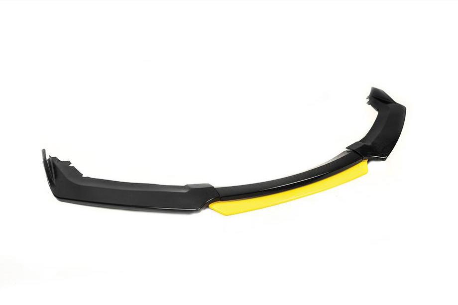 Universell frontläpp spoiler Niken Yellow (ABS) Foto 2