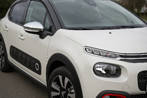Citroen C-3 2016–2023 Spegelkåpor (2 st, rostfritt stål) Carmos - turkiskt stål foto 1