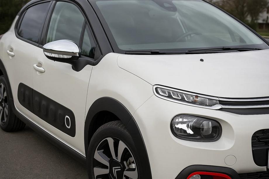 Citroen C-3 2016–2023 Spegelkåpor (2 st, rostfritt stål) Carmos - turkiskt stål Image