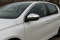 Peugeot 308 2014–2021 Spegelkåpor (2 st, rostfritt stål) foto 1