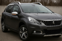Peugeot 2008 2013–2019 Spegelskåpor 2016-2019 (2 st, rostfritt stål) foto 1
