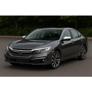 Spegelkåpor (2 st, rostfritt stål) Honda Civic Sedan 2021– foto 3