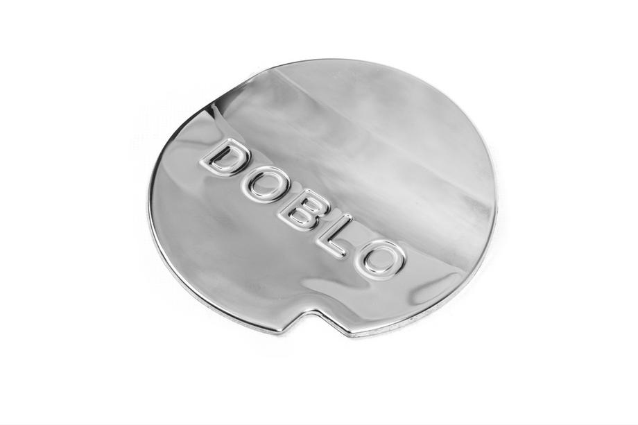 Fiat Doblo II 2010–2022 Tanklockskåpa Carmos (rostfritt stål) Image