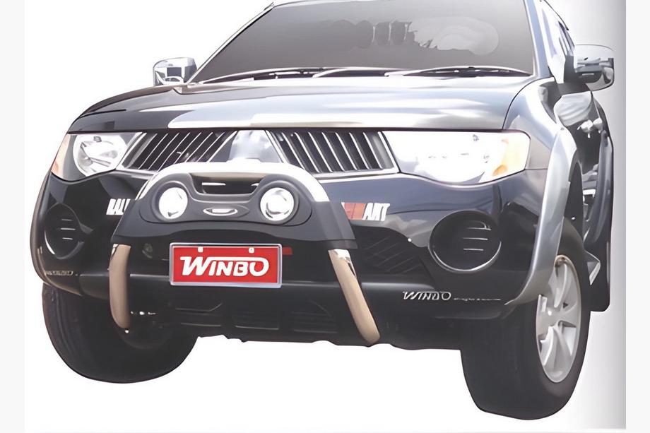 Mitsubishi L200 2006–2015 Frontbåge A124551 utan monteringsfästen (rostfritt stål) Image