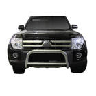 Mitsubishi Pajero Wagon IV 2006–2021 Kofångarbåge (bullbar) A126142 (utan fästen, rostfritt stål) foto 1