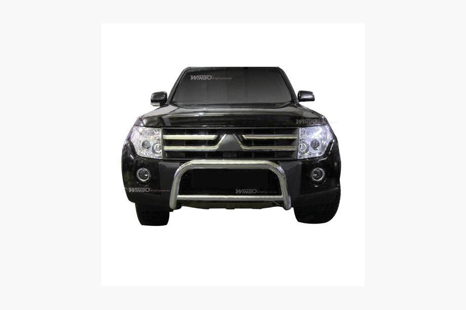 Mitsubishi Pajero Wagon IV 2006–2021 Kofångarbåge (bullbar) A126142 (utan fästen, rostfritt stål) Image