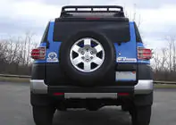 Toyota FJ Cruiser 2006–2022 Bakljusskydd i rostfritt stål (2 st) foto 7