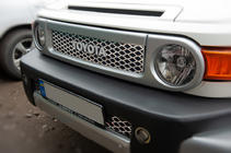 Toyota FJ Cruiser 2006–2022 Krom grillister (rostfritt stål) foto 3