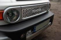 Toyota FJ Cruiser 2006–2022 Krom grillister (rostfritt stål) foto 2