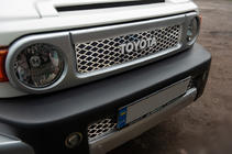 Toyota FJ Cruiser 2006–2022 Krom grillister (rostfritt stål) foto 5