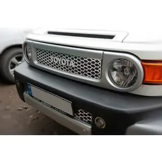 Krom grillister (rostfritt stål) Toyota FJ Cruiser 2006–2022 foto 3