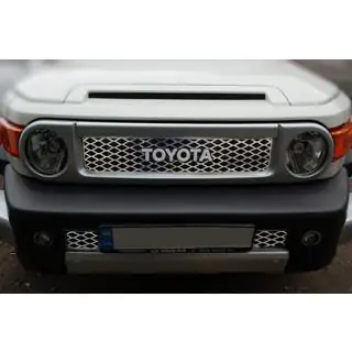 Krom grillister (rostfritt stål) Toyota FJ Cruiser 2006–2022 foto 1