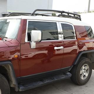 Set fönsterlister (rostfritt stål, 16 delar) Toyota FJ Cruiser 2006–2022 foto 2