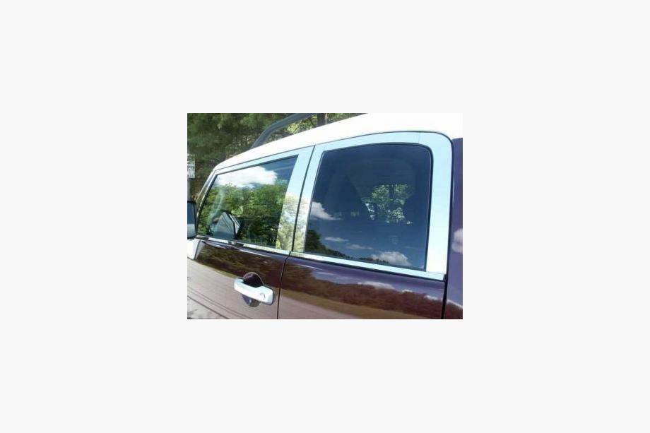 Toyota FJ Cruiser 2006–2022 Set fönsterlister (rostfritt stål, 16 delar) Foto 10