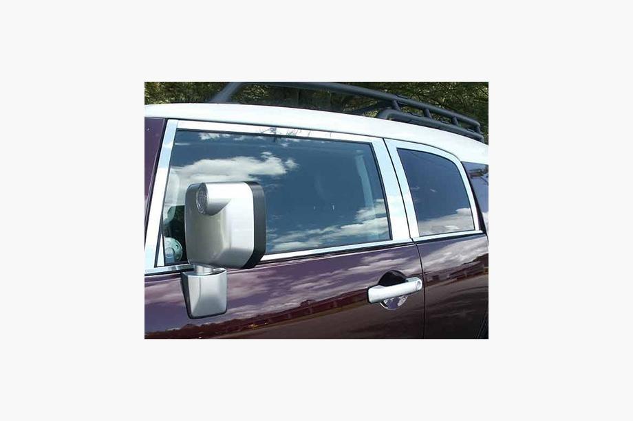 Toyota FJ Cruiser 2006–2022 Set fönsterlister (rostfritt stål, 16 delar) Foto 7