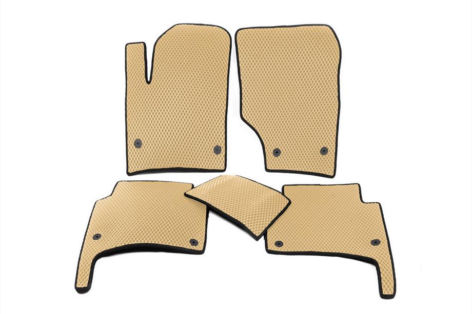Volkswagen Touareg 2002–2010 EVA bilmattor (beige) Image