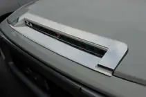 Toyota FJ Cruiser 2006–2022 Kromlister för motorhuv (rostfritt stål) foto 2