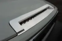 Toyota FJ Cruiser 2006–2022 Kromlister för motorhuv (rostfritt stål) foto 1