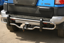 Toyota FJ Cruiser 2006–2022 Bakre skyddsbåge D098616 (rostfritt stål) foto 1