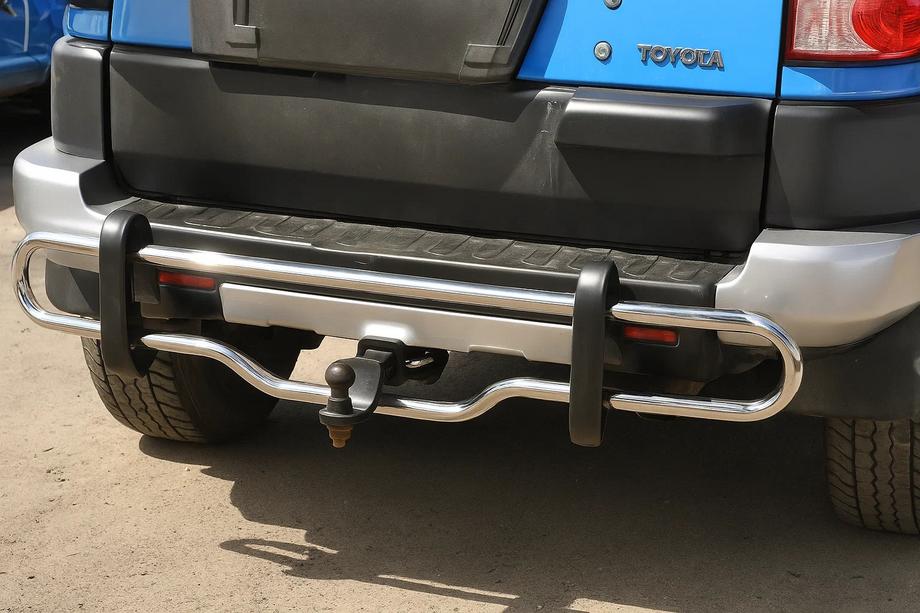 Toyota FJ Cruiser 2006–2022 Bakre skyddsbåge D098616 (rostfritt stål) Image
