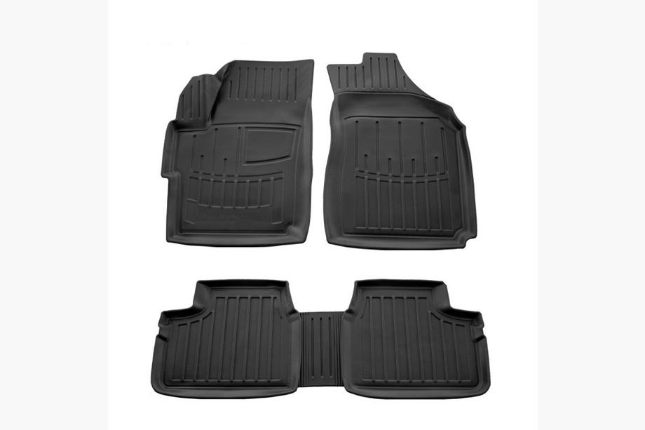 Daewoo Matiz 1998–2008 Stingray 3D golvmattor (4 st, polyuretan) Image