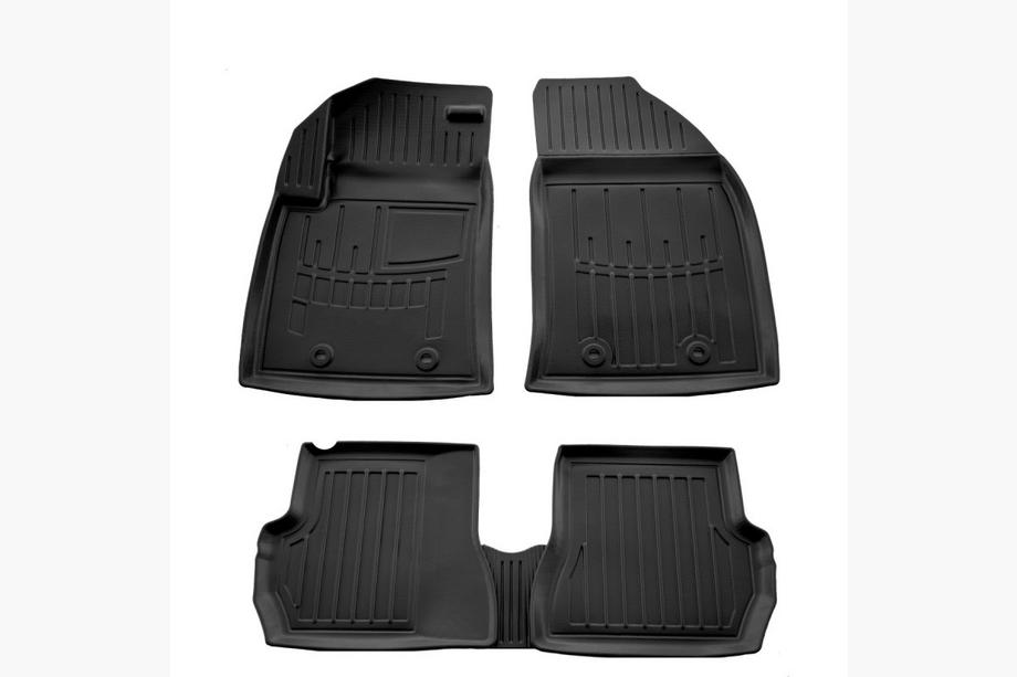 Ford Fiesta 2002–2008 Stingray 3D bilmattor (5 st, polyuretan) Image