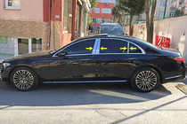 Mercedes S-class W223 2020– Stolplister (rostfritt stål) foto 1