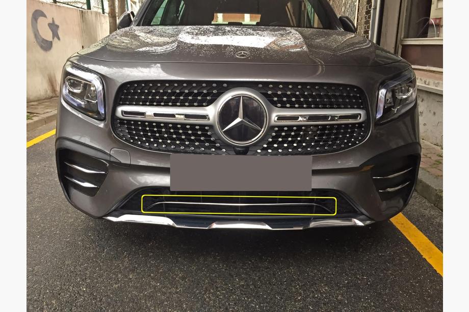 Mercedes GLB X247 2019– Kromlist till främre stötfångare (rostfritt stål) Image