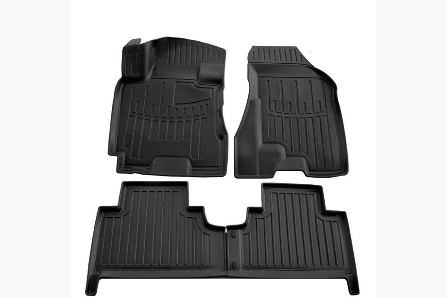 Hyundai Tucson JM 2004– Stingray 3D golvmattor (4 st, polyuretan) Image