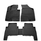 Kia Sorento II XM 2009–2014 Stingray 3D bilmattor 2009-2012 (set 5 st, polyuretan) foto 1