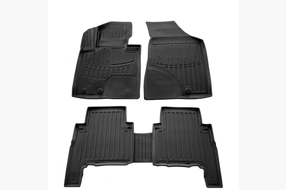 Kia Sorento II XM 2009–2014 Stingray 3D bilmattor 2009-2012 (set 5 st, polyuretan) Image