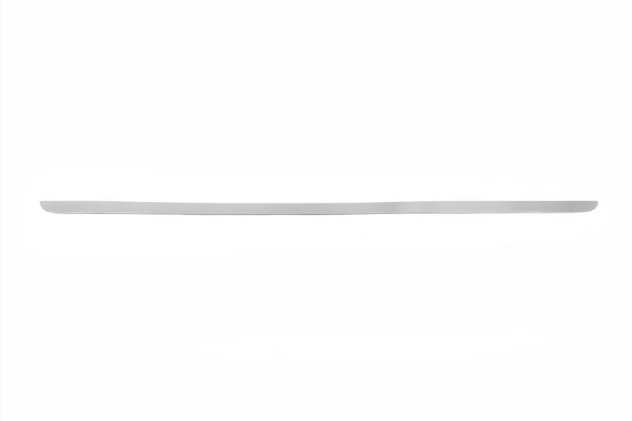 Universell kantlist för bagagelucka (rostfritt stål) 120 cm topp, 113 cm botten, 30 mm höjd Foto 2