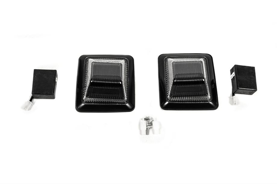Mercedes G class W463 1990–2018 Black Design sidoblinkers (2 st) Foto 1