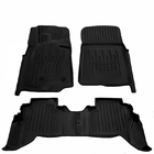 Mitsubishi Pajero Wagon IV 2006–2021 Stingray 3D golvmattor (4 st, polyuretan) foto 1
