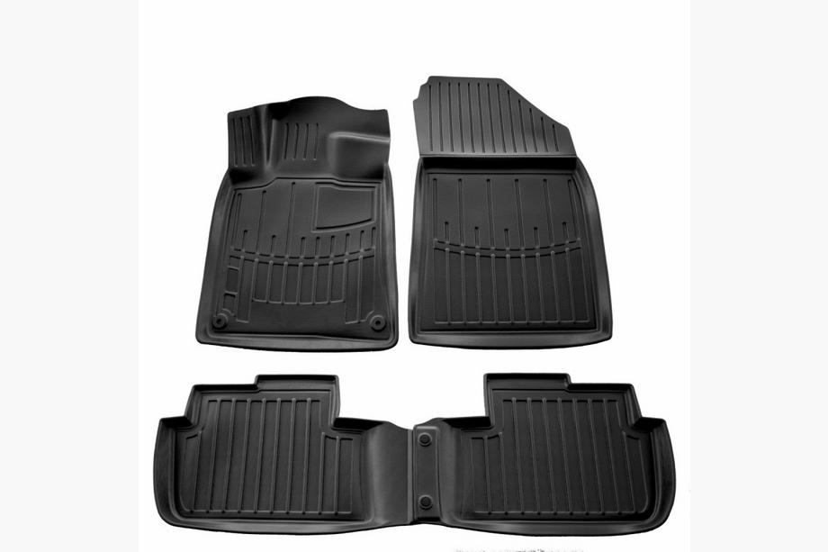 Peugeot 407 2004–2011 Stingray 3D (SD) bilmattor (4 st, polyuretan) Image