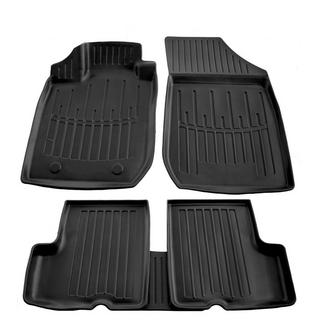 Stingray 3D bilmattor (5 st, polyuretan) Renault Logan I 2008–2013