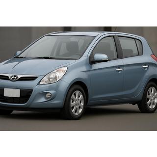 Dörrhandtagskåpor (4 st, rostfritt stål) Hyundai I-20 2008–2012 foto 1