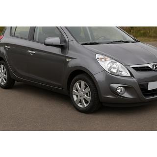 Dörrhandtagskåpor (4 st, rostfritt stål) Hyundai I-20 2008–2012 foto 2