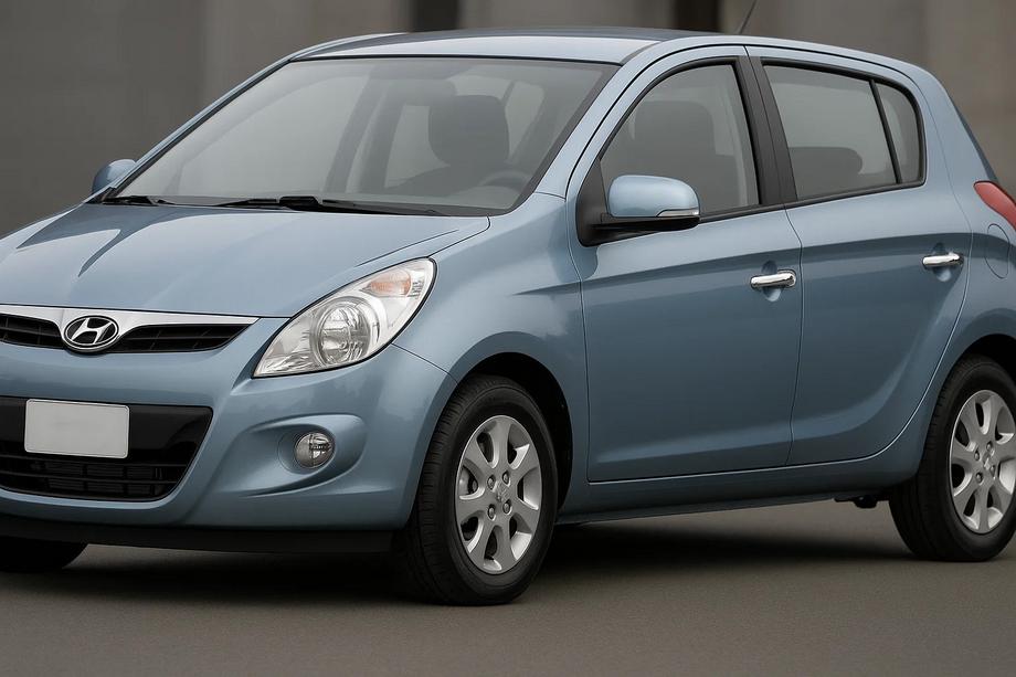 Hyundai I-20 2008–2012 Dörrhandtagskåpor (4 st, rostfritt stål) Image